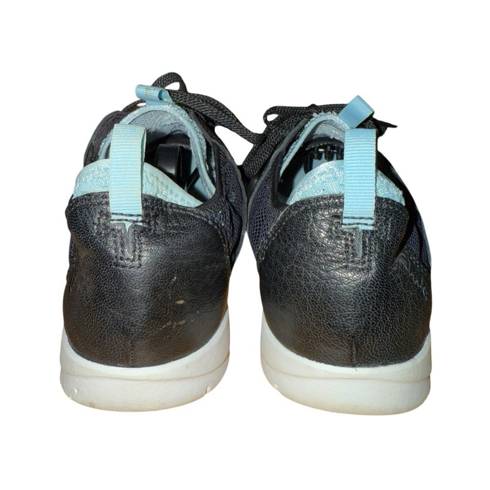 Clarks Trigenic Active Womens 8.5M Pre-Owned Sneakers Black Leather 26117721 - Picture 7 of 13